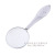 European-Style Handheld Metal Magnifying Glass 4 Times Optical Lens Metal Carved Handle Gift Magnifying Glass