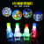 Cartoon Finger Projection Lamp Finger Lights Ring Light Led Stall Hot Sale Children's Luminous Toys Wholesale