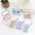 Creative Cartoon with Mirror Contact Lens Case Cute Mini-Portable Cosmetic Contact Lenses Storage Box with Tweezers Double Box