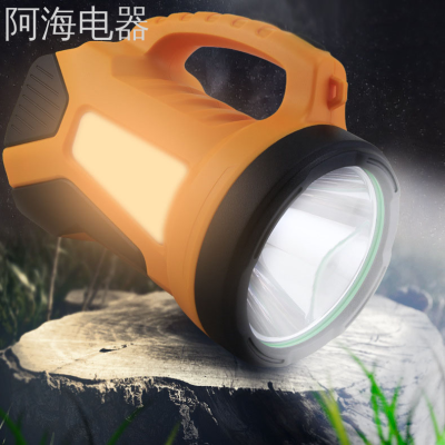 Cross-Border Strong Light Long-Range Portable Lamp Multi-Function High-Power Searchlight Led Outdoor Camping Flashlight Miner's Lamp