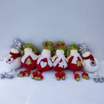 Factory Direct Sales Christmas Angel Series Products, Scene Layout Hanging Angel, Sitting Angel, Standing Angel