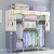 Simple Wardrobe Bold Reinforcement Steel Tube Polyester Cotton Wardrobe Simple Economical Assembly Storage