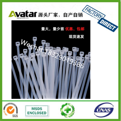 China Factory Direct Price New Product 5*250MM Eco Customized Adjustable Self Locked Nylon Cable Ties