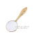 European-Style Handheld Metal Magnifying Glass 4 Times Optical Lens Metal Carved Handle Gift Magnifying Glass