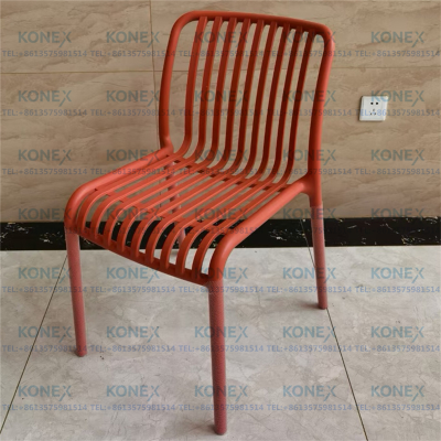 Plastic Dining Chair Modern Minimalist Leisure Chair Home Backrest Stool Desk Chair Cosmetic Chair Negotiation Chair