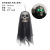 Amazon Cross-Border New Halloween Decorations Gauze Luminous Skull Pendant Haunted House Horror Atmosphere Dress up