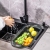 Draining Basket Household Kitchen Retractable Sink Storage Rack Dish Washing Function Wall Hanging Pool Drain Rack