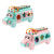 Toy Piano Toy Bus Children's Baby House Playing Toy Building Blocks Multifunctional Bead-Stringing Toy Beating Boys and Girls