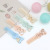 Cute Cartoon Graffiti Straight Board Small Plastic Comb Student Outdoor Household Portable Hairdressing Comb