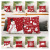 Factory Direct Sales Christmas Festival Atmosphere Pillow Cover Satin Printed Christmas Tree Elk Cushion Throw Pillowcase Wholesale