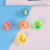Flash Small Spinning Top Plastic Night Market Light-Emitting Toys Hand-Turned Gyro Children's Kindergarten Gifts Scan Code Gifts Wholesale
