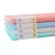 Wholesale A4 Candy Color Transparent Insert Info Booklet Student Folder Office Tableware Storage Pregnancy Test Folder