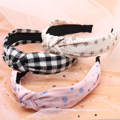 Fabric Headband Women‘s Summer Internet Hot New Hair Hoop Outing High-Grade Sense Headband Headdress