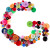 Colorful Buttons Wholesale 1500 Pieces Set Buttons DIY Children Decorative Materials by Hand