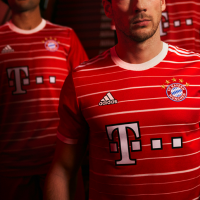 22-23 New UEFA Champions League Bayern Munich Home Jersey No. 9 Levan Muller Player Edition Soccer Uniform