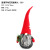 Cross-Border New Christmas Decorations Creative Hand-Held Pine Cone Five-Star Red Hat Faceless Old Man Doll Doll Ornaments