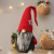 Cross-Border New Christmas Decorations Creative Hand-Held Pine Cone Five-Star Red Hat Faceless Old Man Doll Doll Ornaments