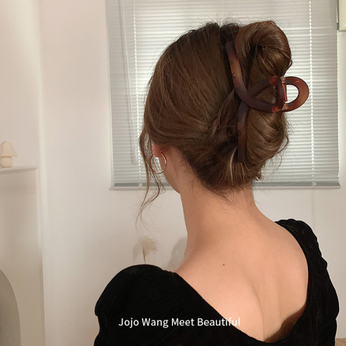 [factory direct wholesale] new big hairpin matte texture big hair claws simple hair claw hair accessories girls‘ hair accessories