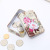 Creative Rectangle Tinplate Storage Box Candy Ornament Packaging Tin Gift Card Packaging Box in Stock