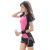 Yoga Clothes Women's Suit Summer 2021 New Gym Quick-Drying Two-Piece Suit Sports Short-Sleeved T-shirt Workout Clothes Morning Running