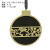 Amazon Cross-Border New Christmas Decorations Nordic Black Wooden Crafts Christmas Tree Pendant