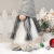 Cross-Border New Christmas Decorations European-Style Gray Plush Faceless Old Man Doll Doll Ornaments