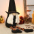 Cross-Border New Halloween Decorations Wizard's Hat Faceless Old Man Doll Hanging Feet Doll Sitting Ornaments