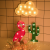 INS Hot Korean Chic Style Led Flamingo Cactus Pineapple Clouds Decorative Table Lamp Letters Small Night Lamp