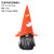 Cross-Border New Halloween Decorations Ghost Wizard's Hat Skull Wrap Faceless Old Man Doll Ornaments