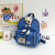 Fashion Trendy Children's Backpack Bear Partner Children's Travel Backpack Lightweight and Large Capacity Student Schoolbag