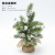 Cross-Border Christmas Decorations DIY Snow-Sticking PE Mini Christmas Tree Shopping Mall Party Desktop Ornaments