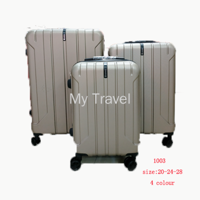Luggage, Trolley Case, Luggage Password Suitcase Luggage ABS Zipper Three-Piece Luggage