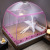 Installation-Free Household Yurt Mosquito Net 1.8 M 1.5M Foldable Thickened Dome Full Shading Tent