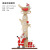 Amazon Cross-Border Christmas Decorations Creative Christmas Santa Penguin Gift Wooden Desktop Ornaments