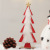 Amazon Cross-Border New Christmas Home Decorations Creative Stickers Wool Christmas Tree Wood Desktop Ornaments