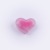 Children's DIY Korean Style Inner Color Frosted Crooked Peach Heart Candy Color Headwear Accessories