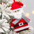 Amazon Cross-Border Christmas Home Dress Santa Claus Snowman Elk Fabric Pendant Christmas Tree Decoration
