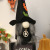 Cross-Border New Halloween Decorations Creative Hanging Five-Star Bat Wizard's Hat Faceless Old Man Doll Ornaments