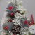 Christmas Home Decorations Felt Non-Woven Fabric Gray Christmas Tree Pendant