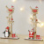 Amazon Cross-Border Christmas Decorations Creative Christmas Santa Penguin Gift Wooden Desktop Ornaments