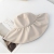 New Pure Color All-Matching Vinyl Sun Protection Hat Outdoor Sun-Shade Fisherman Hat Big Brim Female Cap Foldable Cloth Cap