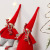 Christmas Home Decoration Red Non-Woven Doll Doll Gift Ornaments