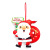 Amazon Christmas Decorations Colorful Bell Snowman Christmas Tag Window Foam Board KT Board Listing Door Hanging