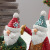 Cross-Border New Christmas Home Display Window Decoration European Santa Claus Creative Color Painted Resin Desktop Decoration