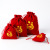 New Year Ping An Lucky Bag Flannel Bag Jewelry Ornament Candy Storage Drawstring Bundle Factory Direct Sales