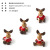 Amazon Cross-Border Christmas Home Decoration Ins Cute Cartoon Elk Creative Resin Desktop Decoration Set Box