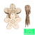 2022 New Easter Decorative Pendant DIY Wooden Hand-Painted Wooden Children's Hand Painting Carving Pendant Accessories