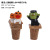 Cross-Border New Halloween Decorations Cute Pumpkin White Ghost Doll Resin Two Groups Red Wine Bottle Cork