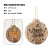 Wooden Christmas Decorations Creative Hollow Carved Christmas Letters Elk Christmas Tree Light Pendant Gift