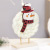 Cross-Border Christmas Decorations Wooden with Lights Wool Felt Santa Claus Snowman Ornaments Mall Decoration Props